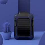 TD® Batterie externe alimentation ventilateur power bank extérieur pratique suspendu bleu petit charge USB trésor banque alimentatio