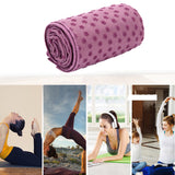 TD® 72"x 24" Blanket Accessoire, Yoga-Pilates Tapis Serviette Anti-Glissant avec Un Sac Gratuit violet
