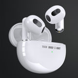 TD® Casque Bluetooth sans fil Bluetooth 5.3  Annulation intelligente du bruit  Batterie longue durée Faible latence  Casque de jeu