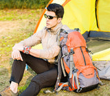 TD® Sac de randonnée Imperméable Orange/ Equipement randonnée/ Sac à dos randonnée, Voyage