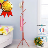 Cintre cintre bois massif salon branche d'arbre simple porte-manteau moderne chambre cintre de sol simple triangle branche d'