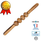 Rouleau manuel pratique en bois 1pc