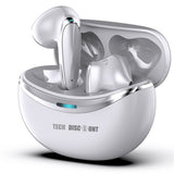 TD® Casque intra-auriculaire Bluetooth  Bluetooth 5.3 Durée de vie de la batterie ultra longue  Réduction du bruit  Compacte et port
