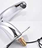 TD® Robinet de capteur infrarouge automatique de salle de bains Robinet de capteur sans contact Type de robinet de bassin électrique