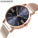 TD® Quartz Montres-bracelets Casual et Business Series Mesh montre de la ceinture cadeaux hommes