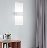 TD® 6W Moderne Aluminium LED Applique Murale Interieur Éclairage Mural Lumières pour Cuisine Escalier Chambre Blanc