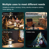 TD® Lampe de camping de support portable rétro rechargeable d'urgence d'atmosphère portable
