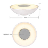 INN® Sans fil Bluetooth haut parleur lumière subwoofer portable coloré lumière chevet veilleuse pat lumière camping lumière cadeau