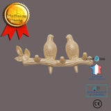 Cintre Patère Multifonctionnel Créativité nordique Derrière la porte Patère Birdie Patère Patère non marquant Vêtements à sus