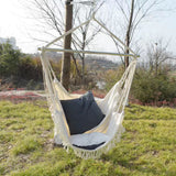 TD® Chaise suspendue pliante portable en toile balançoire de Camping hamac extérieur hamac de Camping intérieur et extérieur
