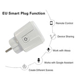 Prise intelligente WIFI synchronisation prise à distance isolation protection laiton conducteur maison intelligente prise 16A