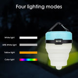 TD® Lampe Lanterne de camping Portable LED/ Randonnée Veilleuse Lampe de poche Pliable de plein air Super Lumineuse