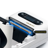 TD® Imprimante d'étiquettes petit portable prix machine prix machine bijoux vêtements câble communication étiquette machine blanc