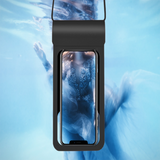 Sac étanche pour téléphone portable transparent TPU natation extérieure cou suspendu à emporter plage à la dérive sac étanche