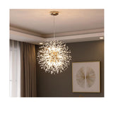 TD® lustre pissenlit lampe de plafond led decoration intérieur extérieur maison chambre enfant salon lumiere design pas cher fer