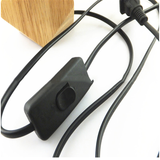 TD® Lampe de table en bois nordique simple et personnalisée en bois massif