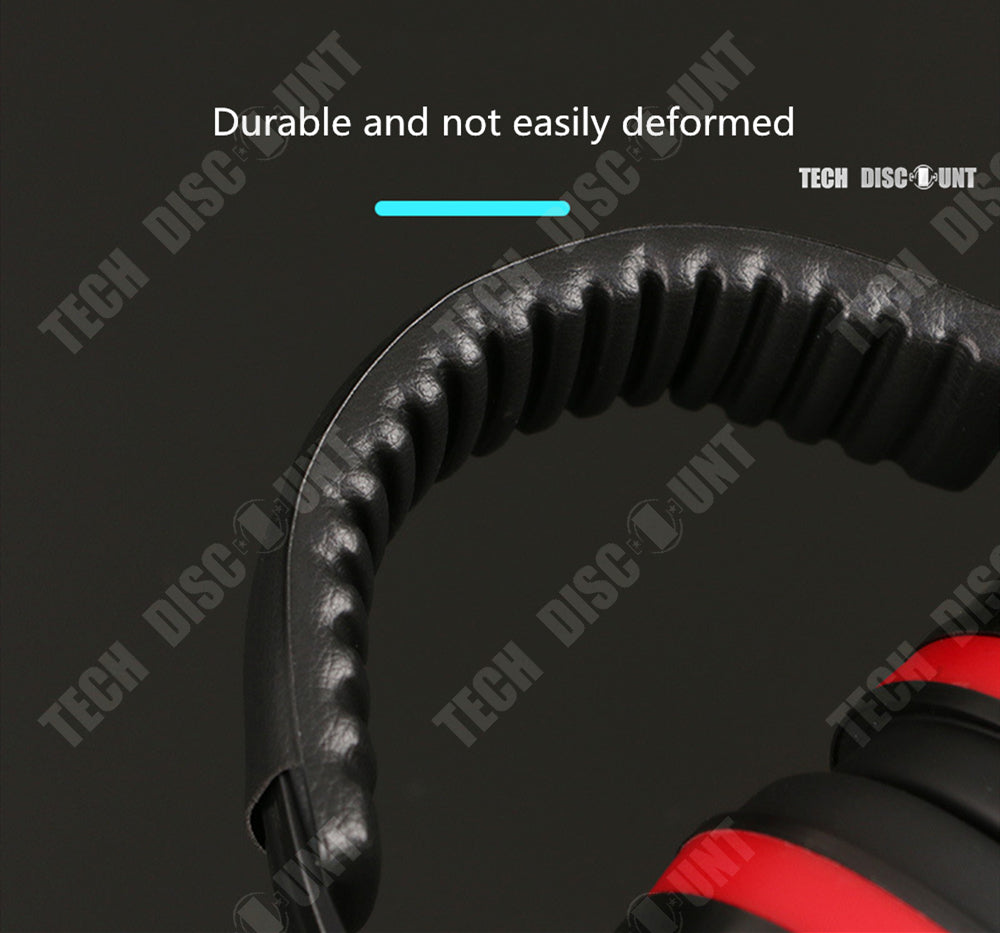 TD® Casque d'écoute Isolation acoustique Dormir Cache-oreilles pliables Protection auditive Réduction bruit Isolation acoustique Dor