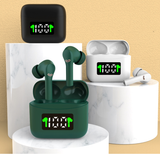 INN® Casque Bluetooth à réduction active du bruit Nouveau modèle privé 5.2 Casque intra-auriculaire TWS ANC vert