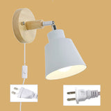 TD® Bûche de lampe de chevet de chambre à coucher avec prise décoration de lampe murale de restaurant nordique moderne et simple