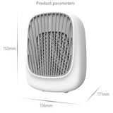TD® Mini refroidisseur d'air USB bureau petit climatiseur de réfrigération Portable humidification eau froide ventilateur électrique