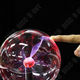 TD® Boule lampe à poser Tactile / 6'' Magique Boule à Plasma Détecteur Tactile Lumière Décor Jouet Cadeau Intérieur Décoration