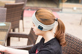 TD® Bandeau électronique écouteurs intégrés homme femme kit main libre appel réponse musique sport bandeau high tech couleur grise
