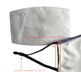 TD® Masque en tissu lavable hommes et femmes cadeau Harry Potter masques imprimés dessinanimémode tendance masquefacial Serpentard v