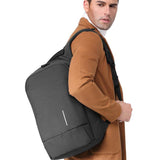 TD® Sac à dos en nylon créatif anti-vol Sac à dos rechargeable USB  pour hommes Sac à dos pour  du milieu et de l'université Sac à d