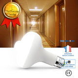 TD® Ampoule Champignon E27 LED 650 Lm 12 W PIR à Infrarouge Détecteur de Mouvement AC85-265V Bulbe Lumière/ Capeur de lumière LED