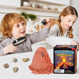 TD® Enfants creuser jouet volcan éruption pierre bricolage puzzle archéologique volcan modèle plâtre jouet
