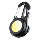 TD® Lampe de poche de camping en plein air multifonctionnelle porte-clés de charge portable lumière forte lampe de travail magnétiqu
