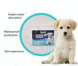 TD® 1 pack de couches jetables pour chien chaud grand animal de compagnie hygiène hygiénique confort absorbant imperméable à l'eau