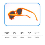 TD® Lunettes de soleil pour enfants lunettes de mode tendance carré nouveau bébé lunettes de soleil lunettes lunettes en silicone