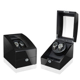 TD® Coffret montre automatique-boîte de rangement montre mécanique rotation-support de montre swing montre shaker-support de bijoux