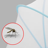 TD® Moustiquaire berceau imprimé lion moustiquaire enfant anti-éblouissement anti-moustique ombre seconde ouverture et fermeture