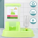 TD® Chien automatique mangeoire chat bol chien nourriture bassin automatique fontaine à boire fournitures pour animaux de compagnie