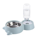 Amovible chat de compagnie coin gamelle pour chien distributeur d'eau en plastique bol à boire animaux fournitures a
