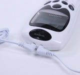 TD®  Electro-stimulateur corporel gris avec électrodes masseur multifonctionnel dispositif de kinésithérapie numérique anti douleur