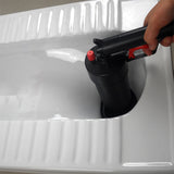 TD® Déboucheur Canalisation WC Air Comprimé Pompe pour Evier Cuisine Lavabo avec 4 Différentes Ventouses
