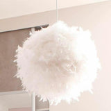 TD® Diamètre intérieur 30 cm déplié 40 cm balle de badminton blanche éclairage chambre chambre d'enfant personnalité décoration simp
