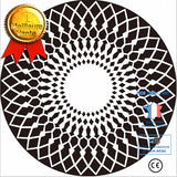 TD® Tapis suspendu européen chaise d'ordinateur tapis rond salon