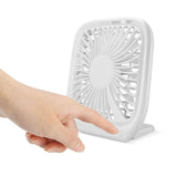 TD® Ventilateur de bureau Ventilateur d'alimentation USB muet petit ventilateur peut être ajusté en 3 supports