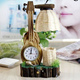 TD® Lampe décoration moderne tendance style guitare acoustique verre ABS décoration intérieur extérieur puissance apparence rustique