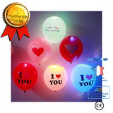 TD® 5 paquets de ballons lumineux LED, feux clignotants durant 12 heures fête, utilisé pour la fête,la décoration de mariage de vaca