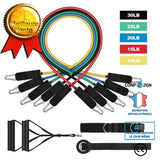 Accessoires Fitness - Musculation,Ensemble de bandes de résistance ensemble de bandes de Tension de 11 pièces jusqu'à 100 liv
