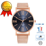 TD® Quartz Montres-bracelets Casual et Business Series Mesh montre de la ceinture cadeaux hommes