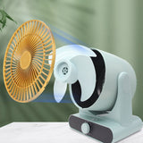 TD® Mini ventilateur électrique Turbo Cooler Ventilateur de circulation d'air Ventilateur de climatisation silencieux