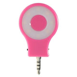 TD® Mini LED Smartphone Flash Photographie Avant Caméra Lumières Multiples pour Téléphone Portable Rose Accessoire de photographie