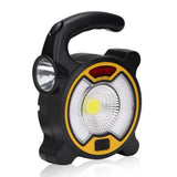 TD® Lampe de poche éclairage campement pêche randonnée luminaire de poche alimentation pile 18650 lumière LED de poche nocturne