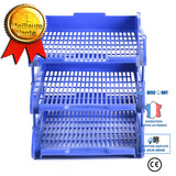 TD® Plateau de classement à trois couches a4 support de fichier épais boîte de rangement fournitures de bureau support de gestion de